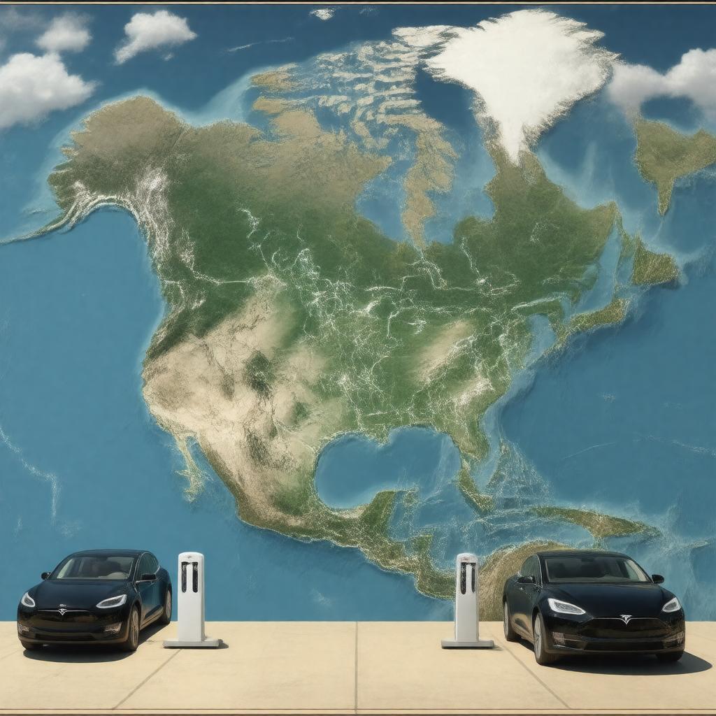 Tesla Supercharger network